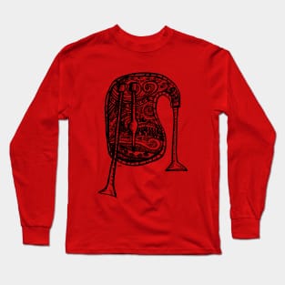 Patterned bagpipes Long Sleeve T-Shirt